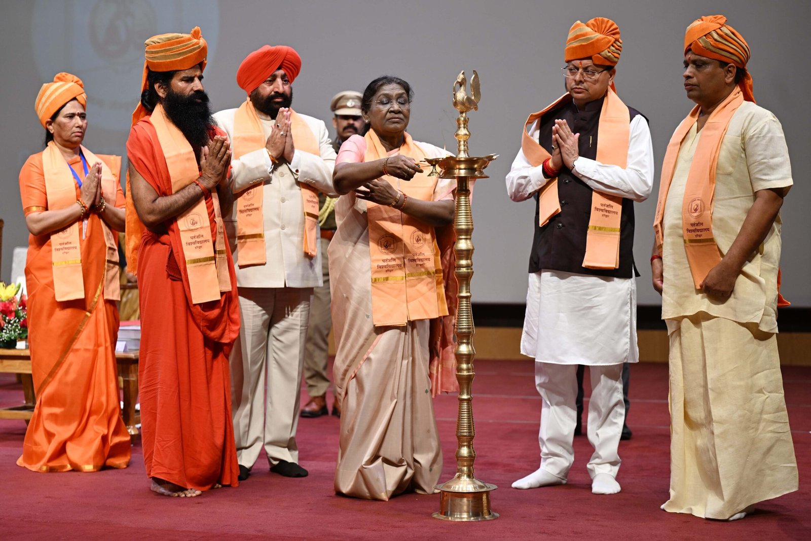 President Murmu At University Of Patanjali Convocation