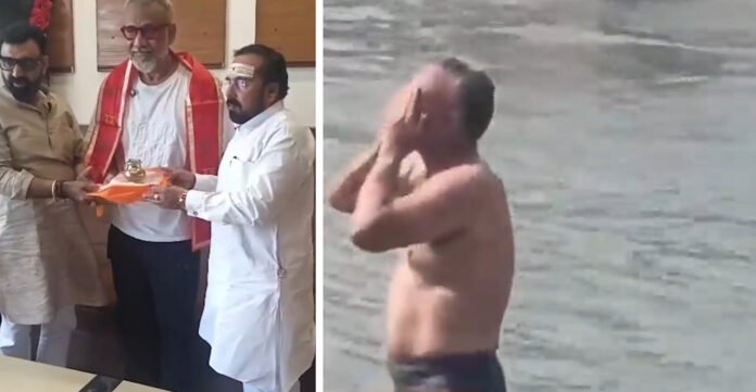 Film producer-director Anubhav Sinha in Haridwar