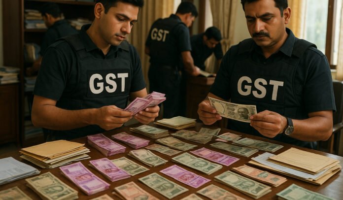 GST raid ( जीएसटी छापेमारी )