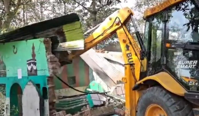 Illegal Dargah demolition in Haridwar