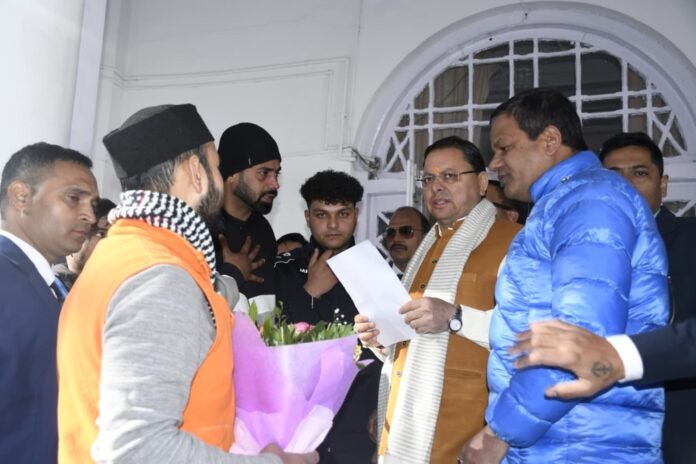 Pushkar Singh Dhami at Administrative Academy in Nainital