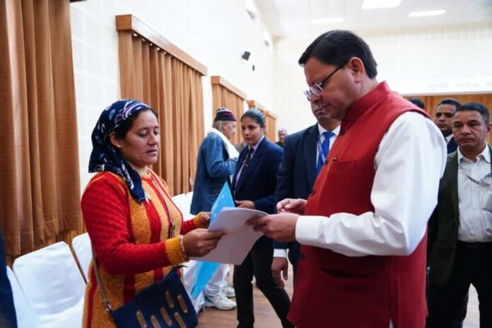 Pushkar Singh Dhami's public outreach