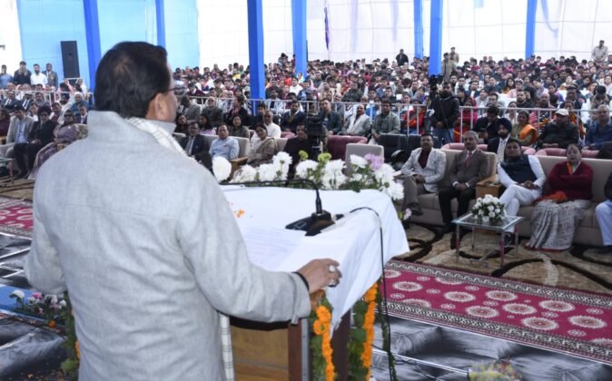 घोड़ाखाल सैनिक स्कूल हीरक जयंती समारोह में पुष्कर सिंह धामी (Pushkar Singh Dhami at Ghorakhal Sainik School Diamond Jubilee celebrations)
