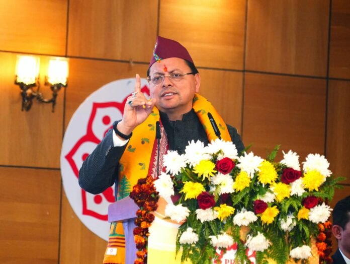 Pushkar Singh Dhami at the 47th All India Public Relations Conference