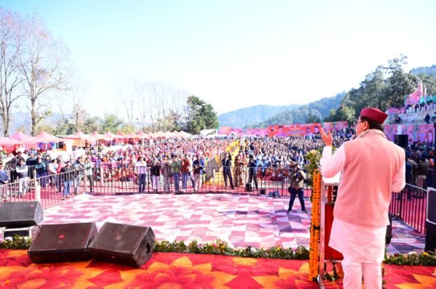 लेटीबुंगा में पुष्कर सिंह धामी (Pushkar Singh Dhami in Letibunga)