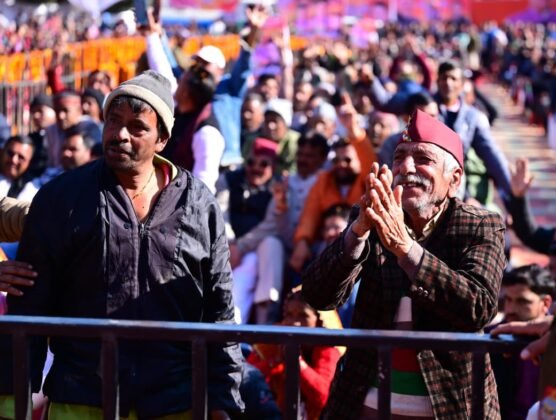 लेटीबुंगा में पुष्कर सिंह धामी (Pushkar Singh Dhami in Letibunga)